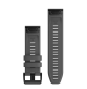 QuickFit® 26 Watch Bands- Slate Gray Silicone - 010-12864-20 - Garmin